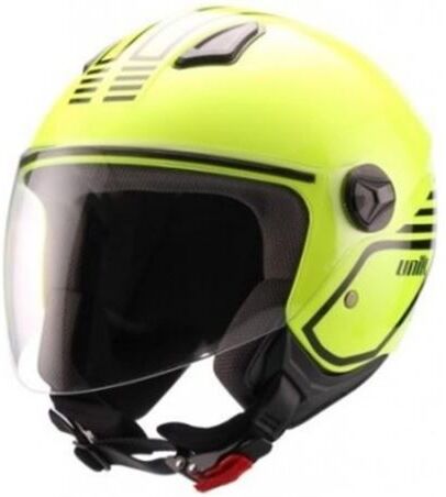 UNIK Casco Jet  Cj-16 Mode Amarillo Con Pantalla