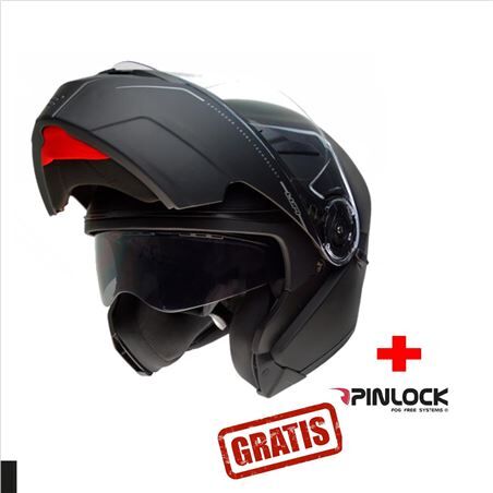 LEVEL Casco Modular  Lup1 Mate Con Gafas