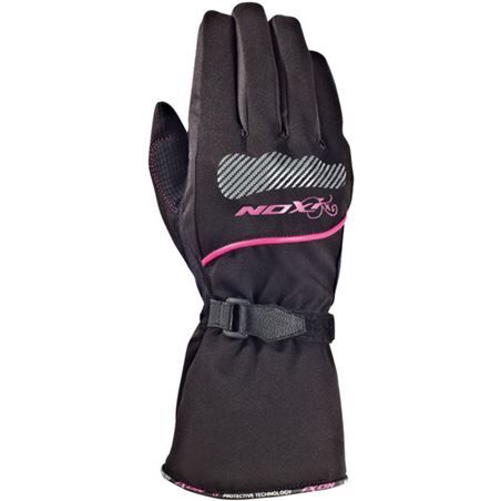 IXON Guante Mujer  Pro Spy Lady Hp Negro/fucsia Impermeable