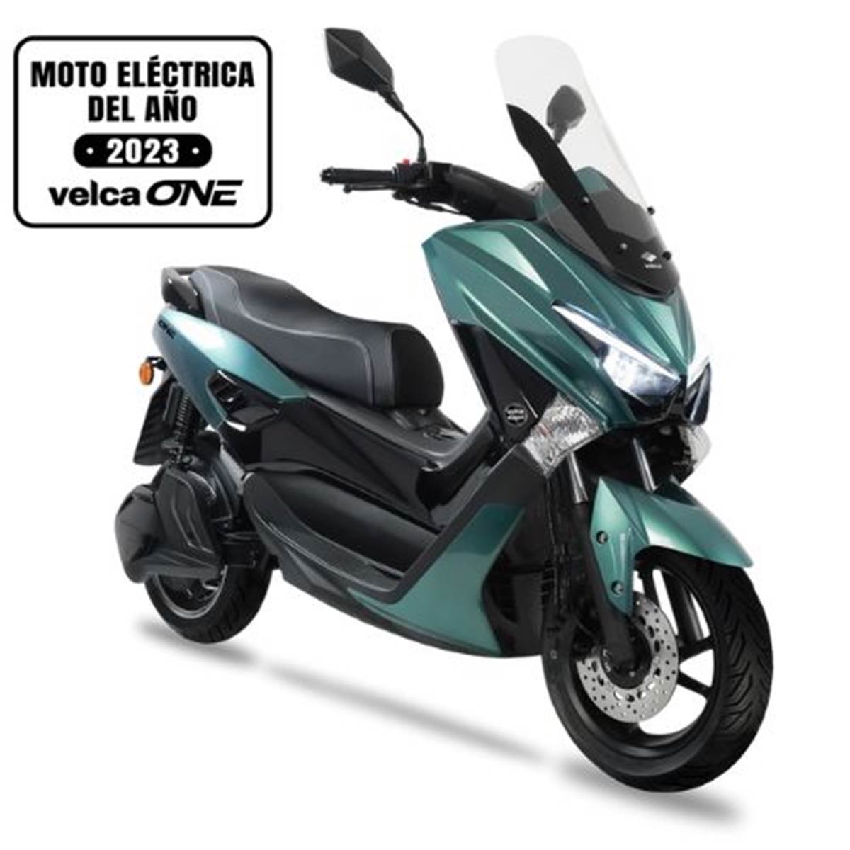 VELCA Moto eléctrica  One verde