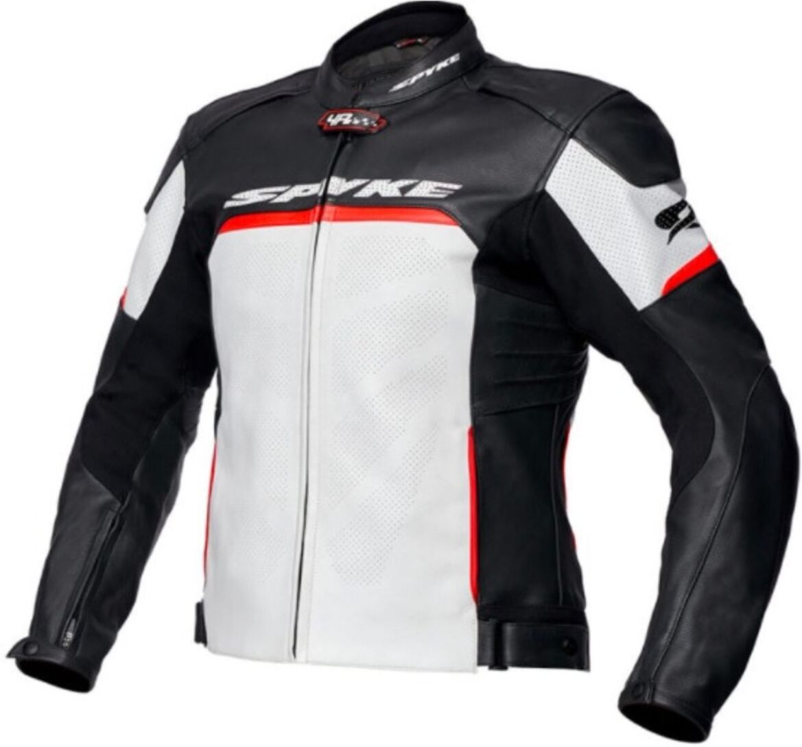 Chaqueta de cuero para moto SPYKE IMOLA EVO 2.0 Talla 48