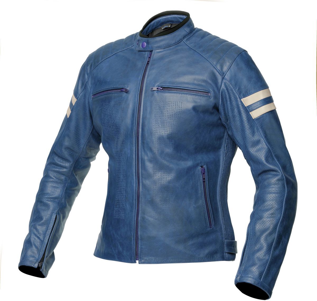 Chaqueta de cuero para moto SPYKE MILANO LADY 2.0 Talla 48