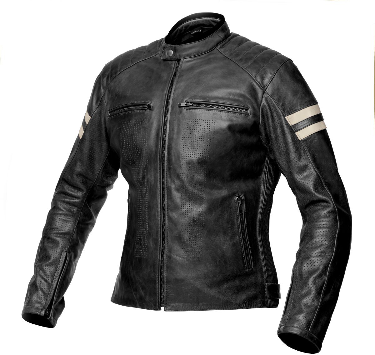 Chaqueta de cuero para moto SPYKE MILANO LADY 2.0 Talla 42