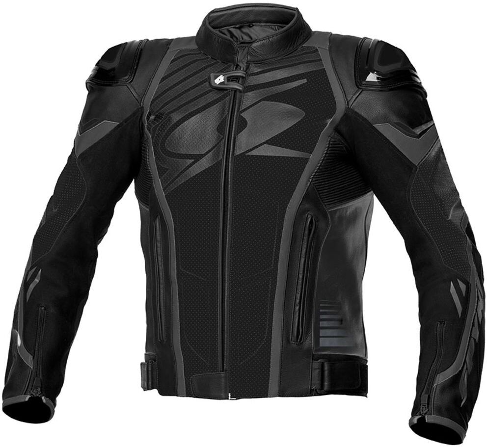 Chaqueta de cuero para moto SPYKE ARAGON EVO Talla 48