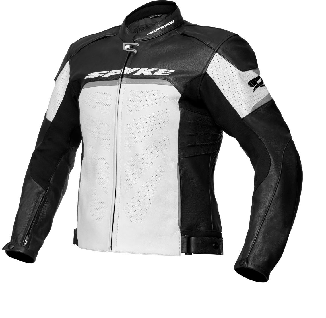 Chaqueta de cuero para moto SPYKE IMOLA EVO 2.0 Talla 50