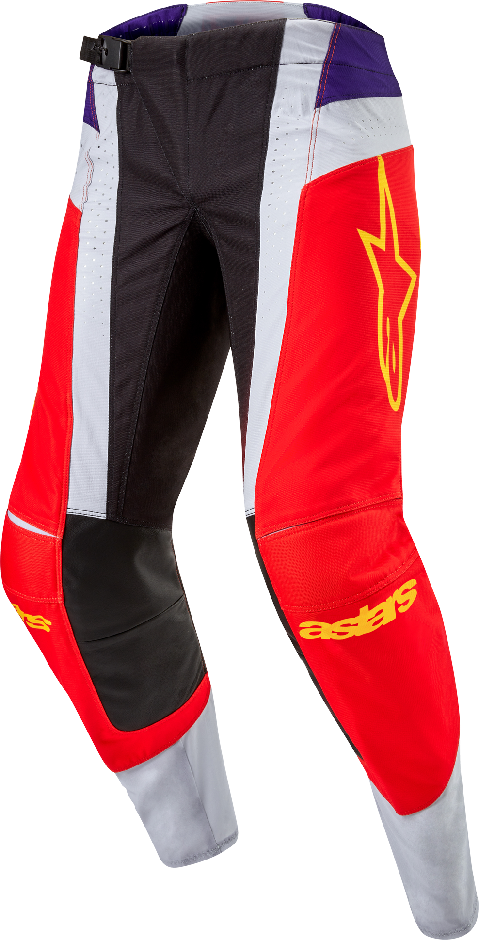 Alpinestars Pantalones de Cross  Techstar Ocuri Naranja-Púrpura-Negro