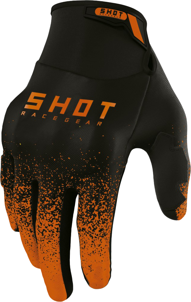 Shot Race Gear Guantes de Cross Shot Drift Edge Naranja