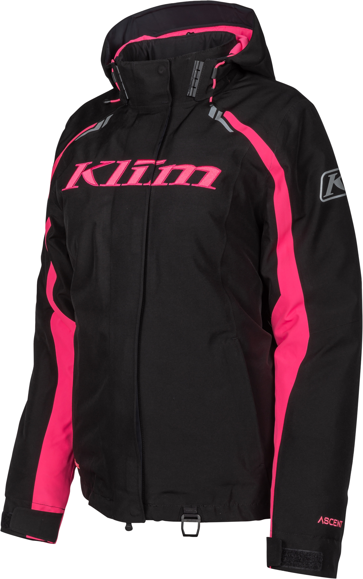 KLIM Chaqueta Mujer  Flare Negro-Rosa