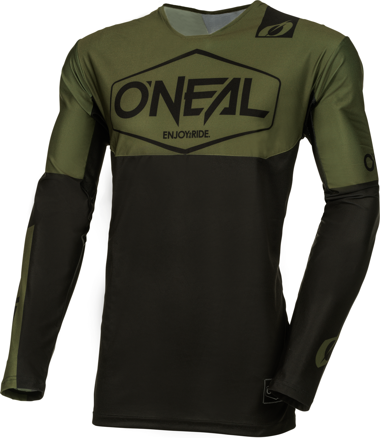 O'Neal Camiseta de Cross  Mayhem Hexx Negro-Verde