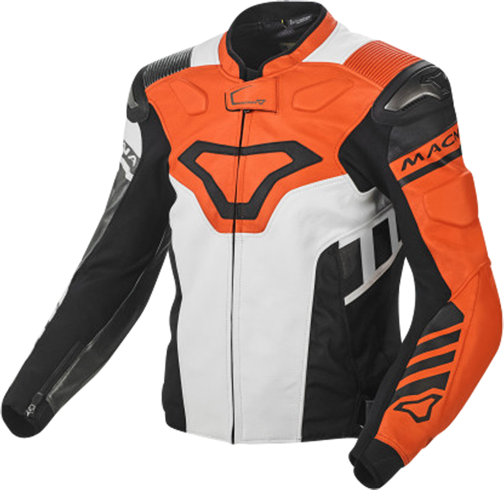 Macna Chaqueta de Moto  Tracktix Naranja