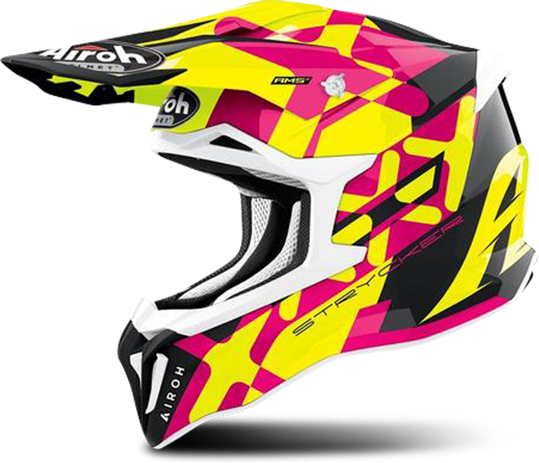 Airoh Casco de Cross  Strycker XXX Rosa