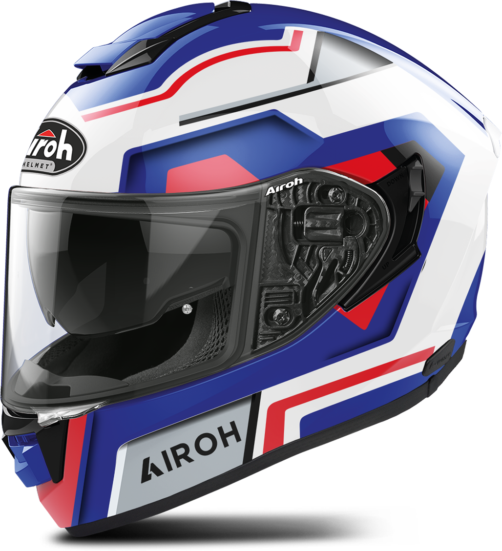 Airoh Casco Integral  ST.501 Azul-Rojo