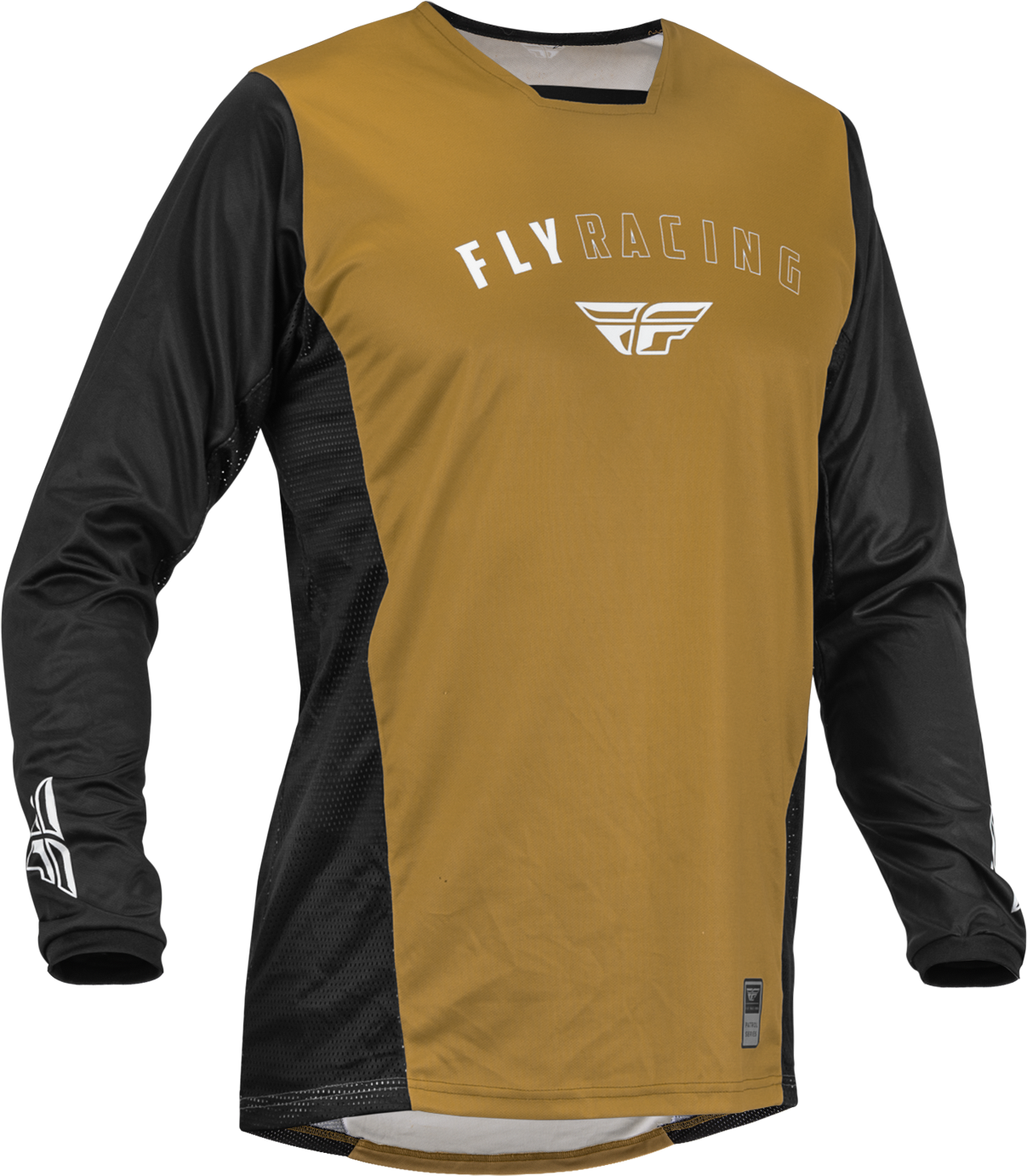 FLY Racing Camiseta de Cross  Patrol Caramelo-Negro