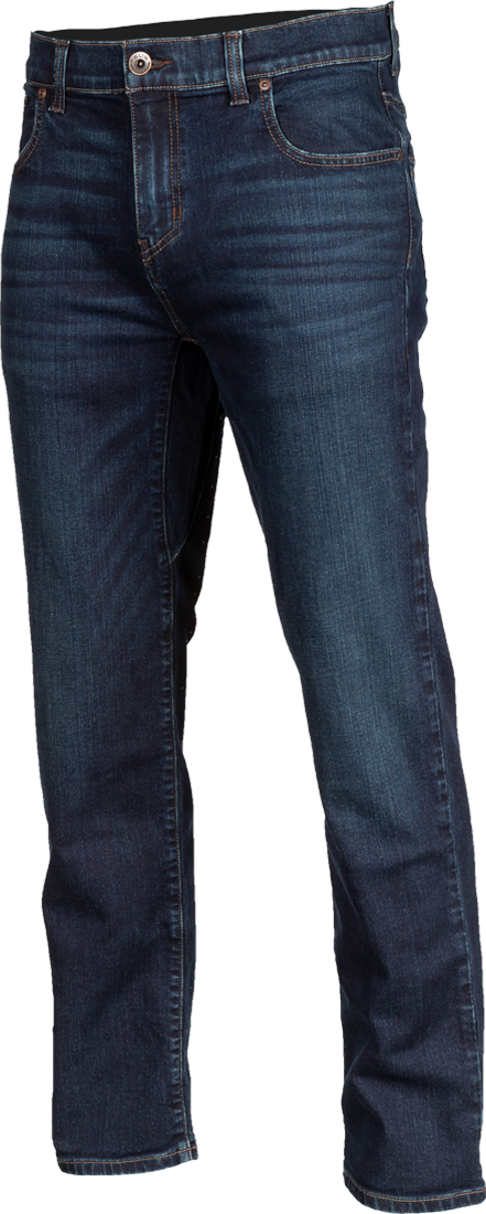 KLIM Pantalones de Moto  Unlimited Straight Stretch Indigo