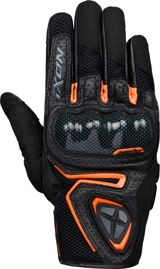 Ixon Guantes de Moto  RS5 Air Negro-Naranja