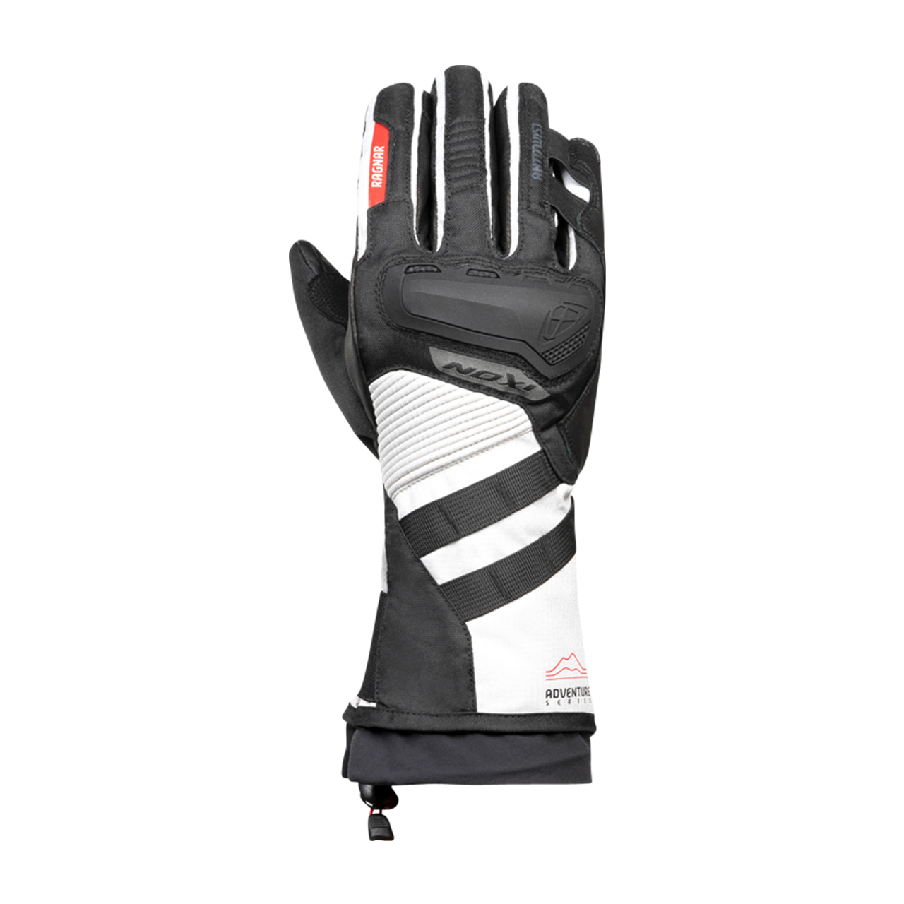 Ixon Guantes de Moto  Pro Ragnar Negro-Gris-Rojo