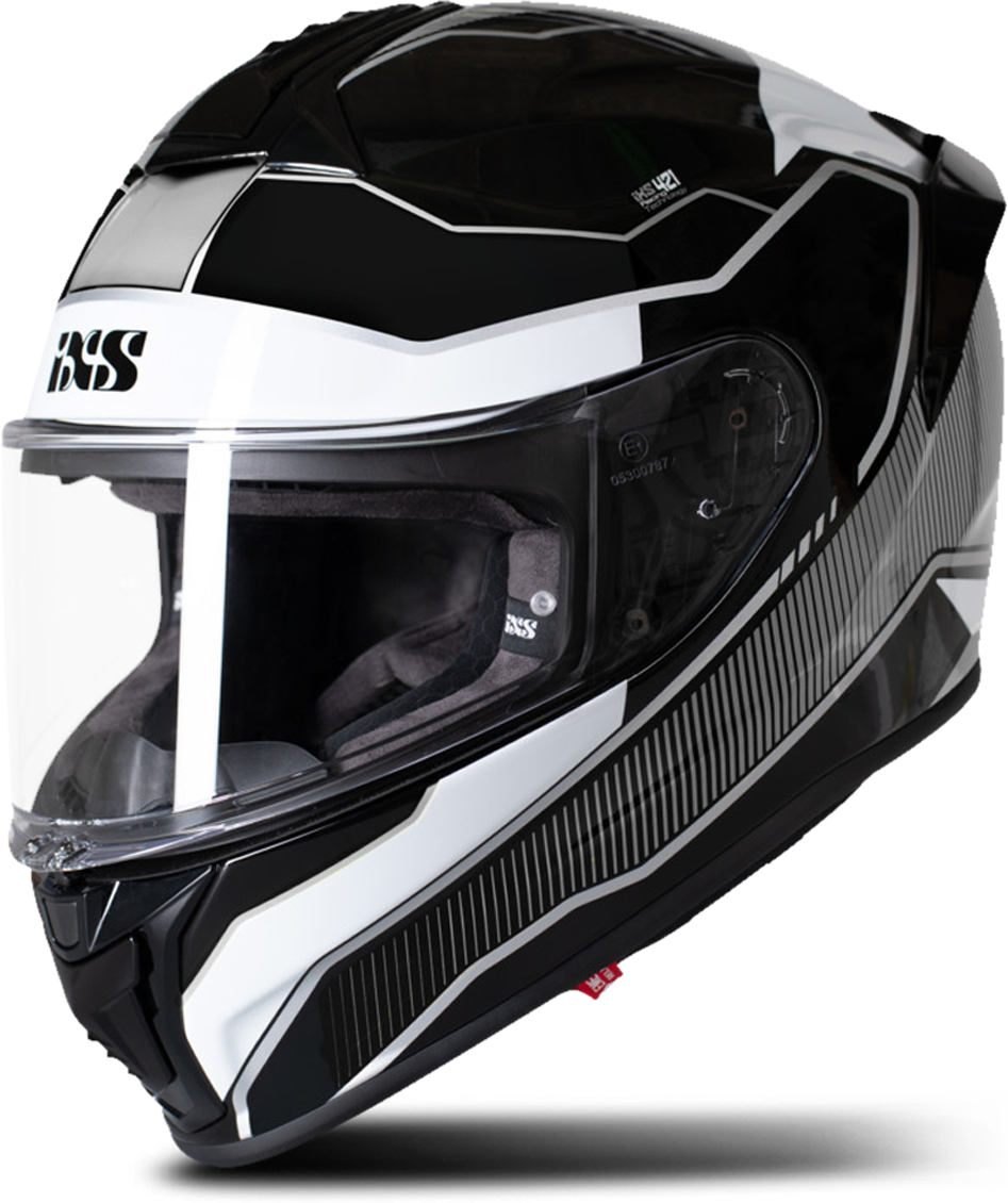 iXS Casco Integral  421 FG 2.1 Mips Gris-Negro-Blanco