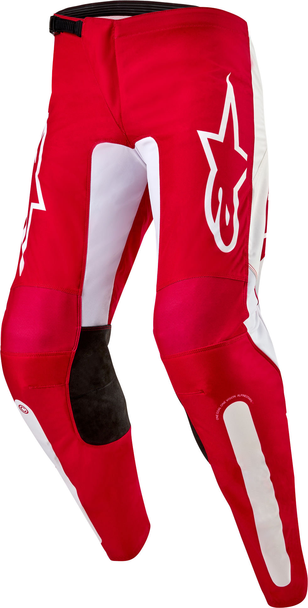 Alpinestars Pantalones de Cross  Fluid Lurv Rojo Marte-Blanco