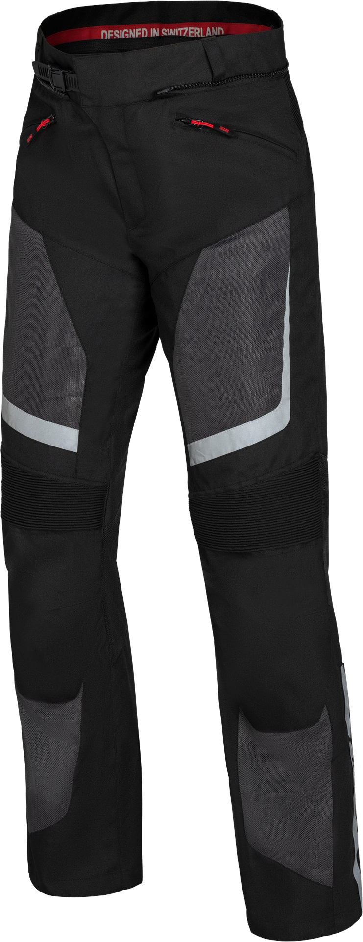 iXS Pantalón de Moto  Tour Gerona-Air 1.0 Negro-Gris-Rojo