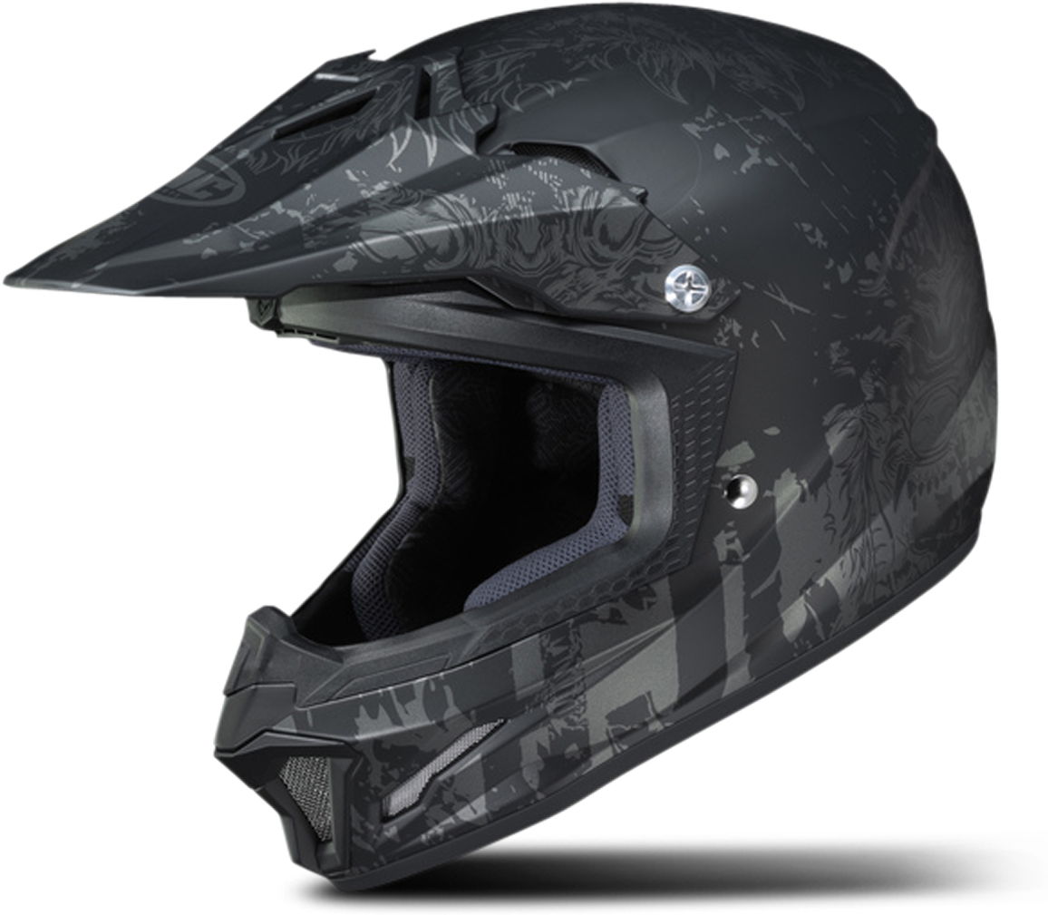 HJC Casco de Cross  CL-XY II Creeper MC5SF Niño Gris