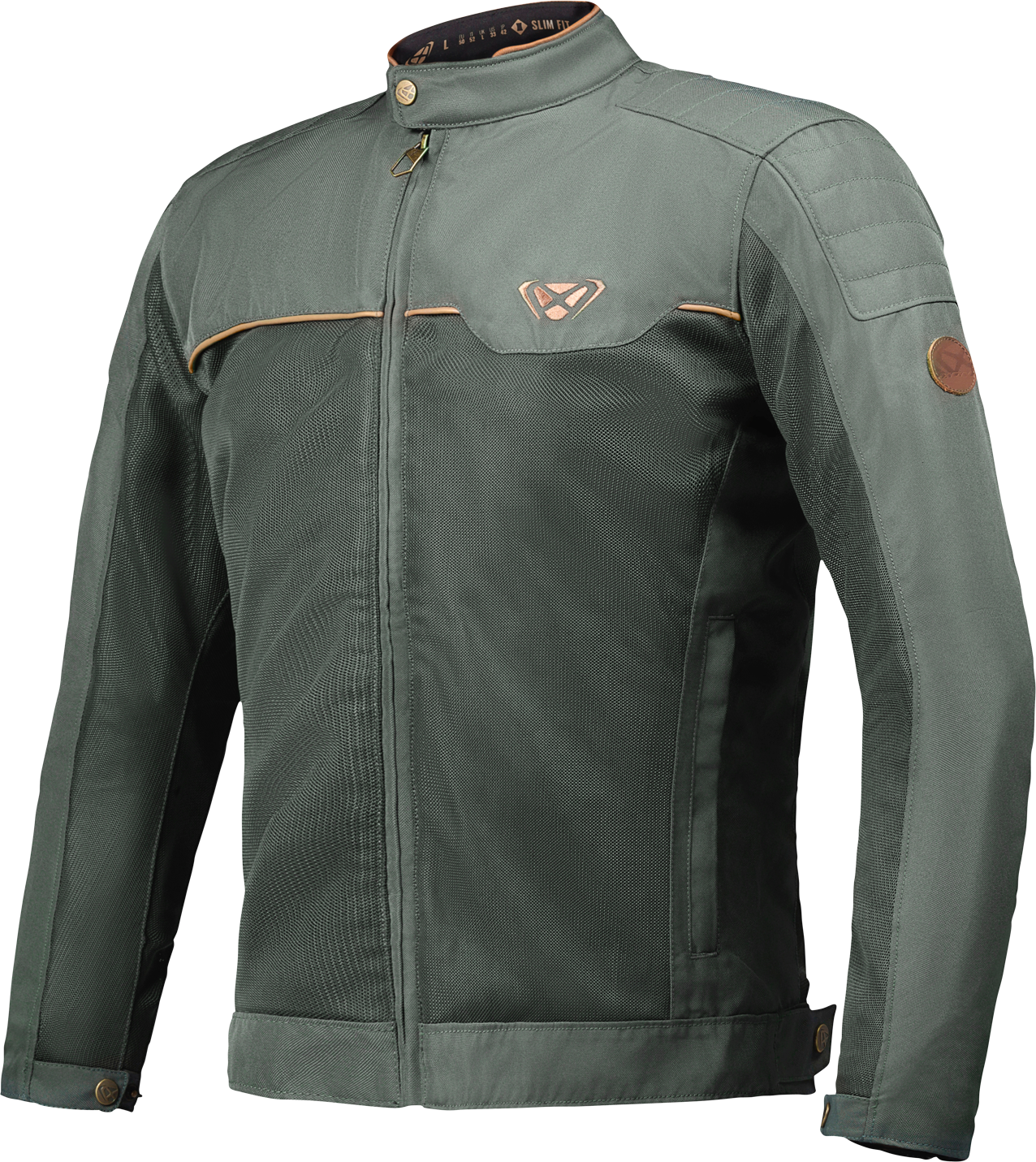 Ixon Chaqueta de Moto  Cornet Verde-Marrón