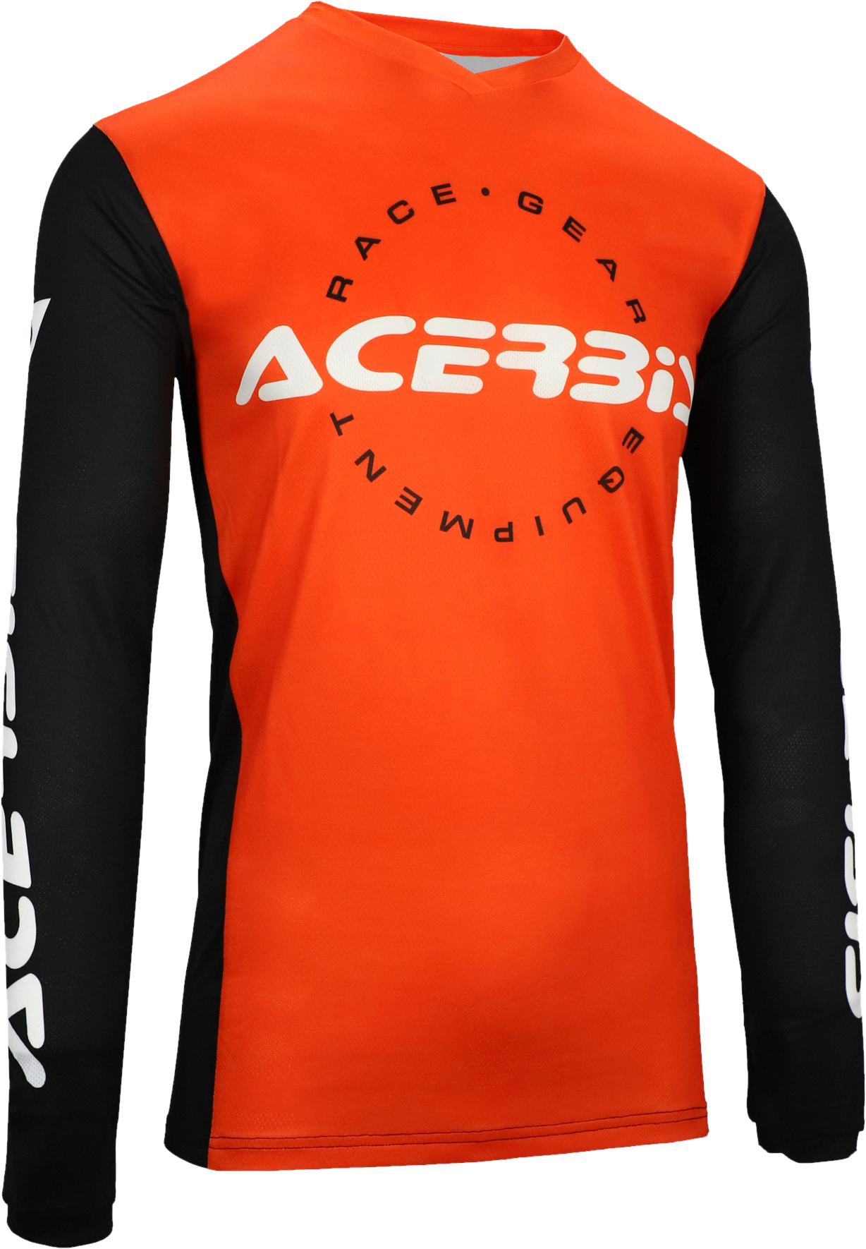 Acerbis Camiseta de Cross   J Track Inc Naranja-Negro