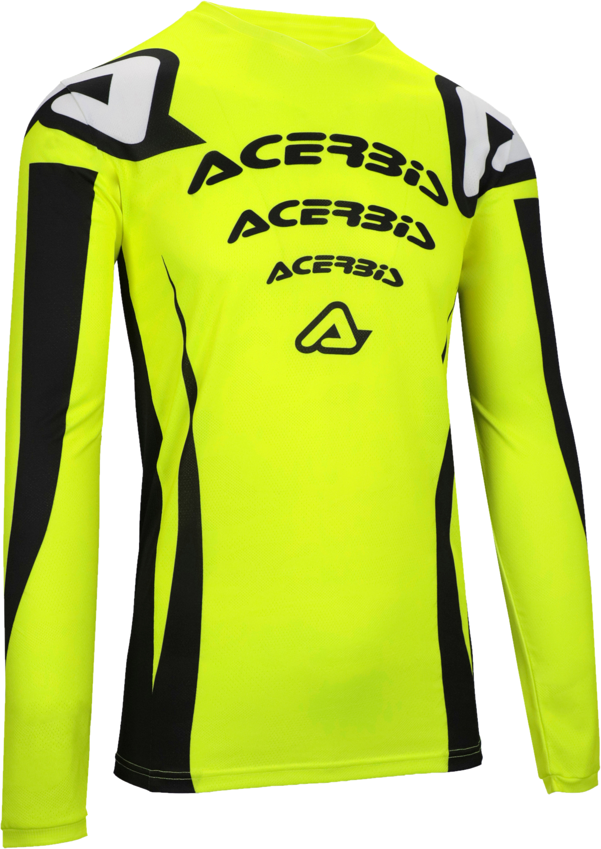 Acerbis Camiseta de Cross  J-Track Ascar Negro-Amarillo