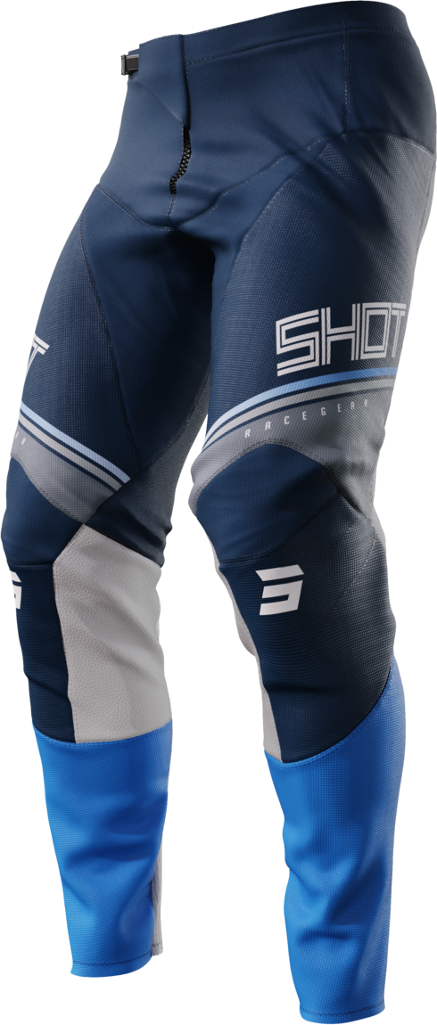 Shot Race Gear Pantalones de Cross Shot Contact Azul Indy