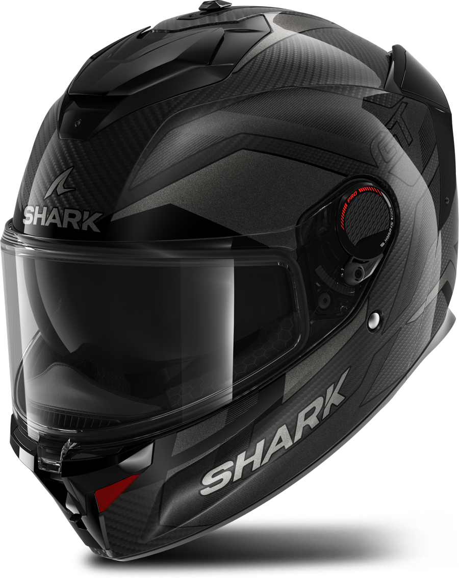 Shark Casco Integral  Spartan GT Pro Carbono-Antracita-Cromado