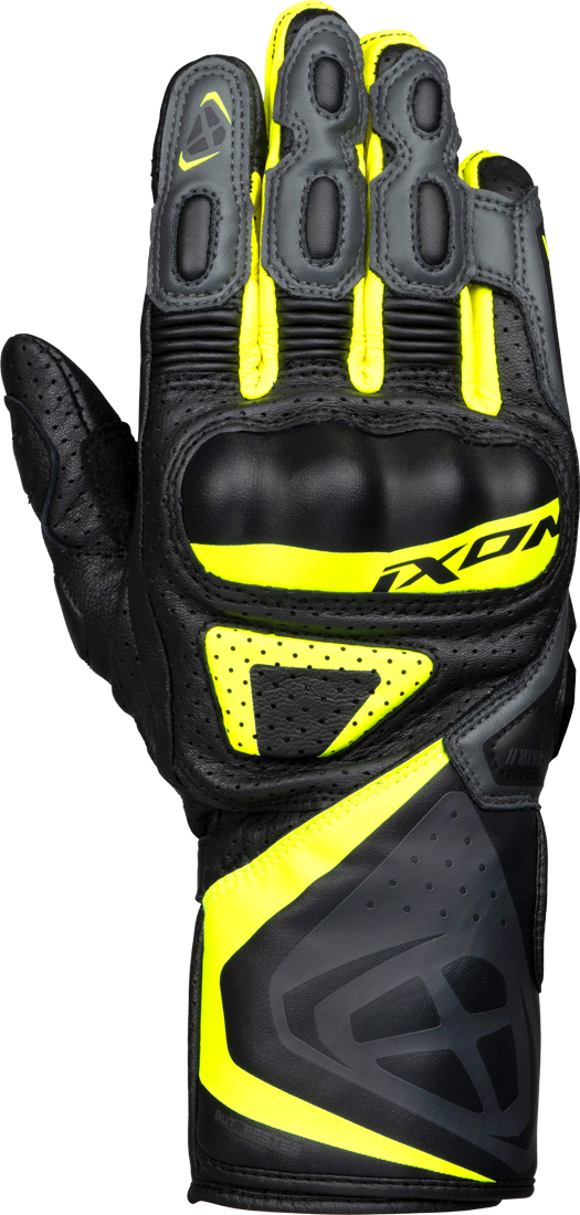 Ixon Guantes de Moto  GP5 AIR Negro-Antracita-Amarillo