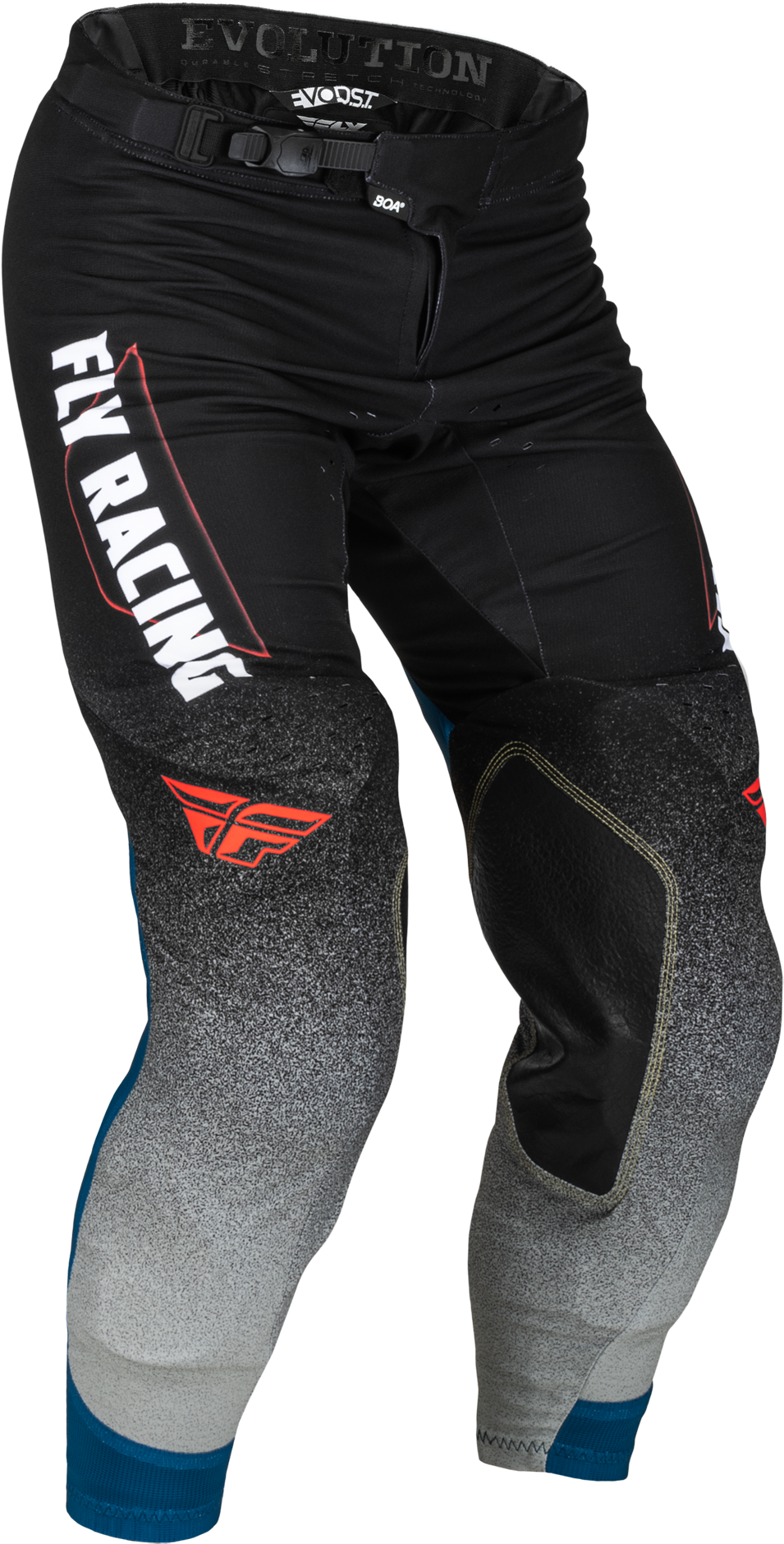 FLY Racing Pantalones de Cross  Evolution DST Negro-Gris-Azul