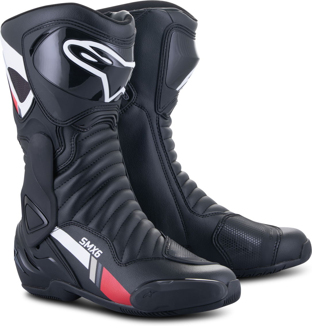 Alpinestars Zapatillas de Moto  SMX-6 V2 Negro-Blanco-Gris