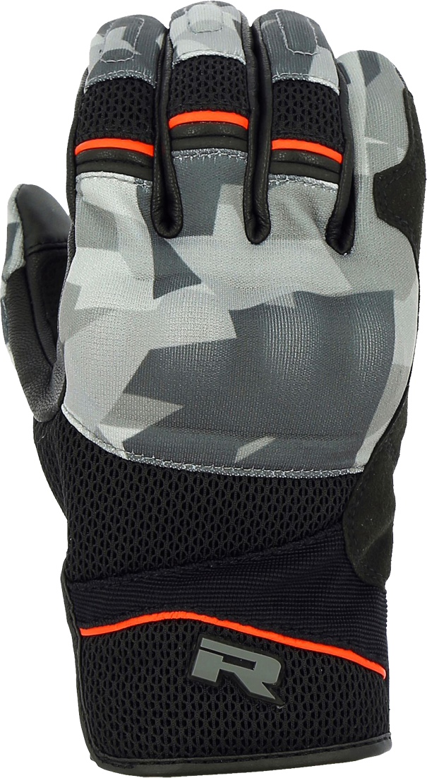 Richa Guantes de Moto  Desert 2 Gris-Rojo