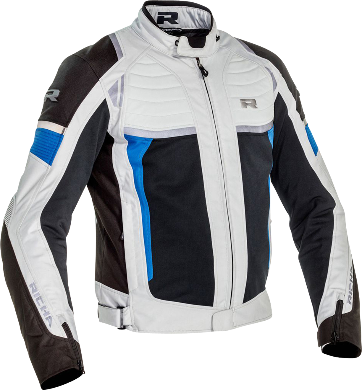 Richa Chaqueta de Moto  Airstream-X Gris-Azul