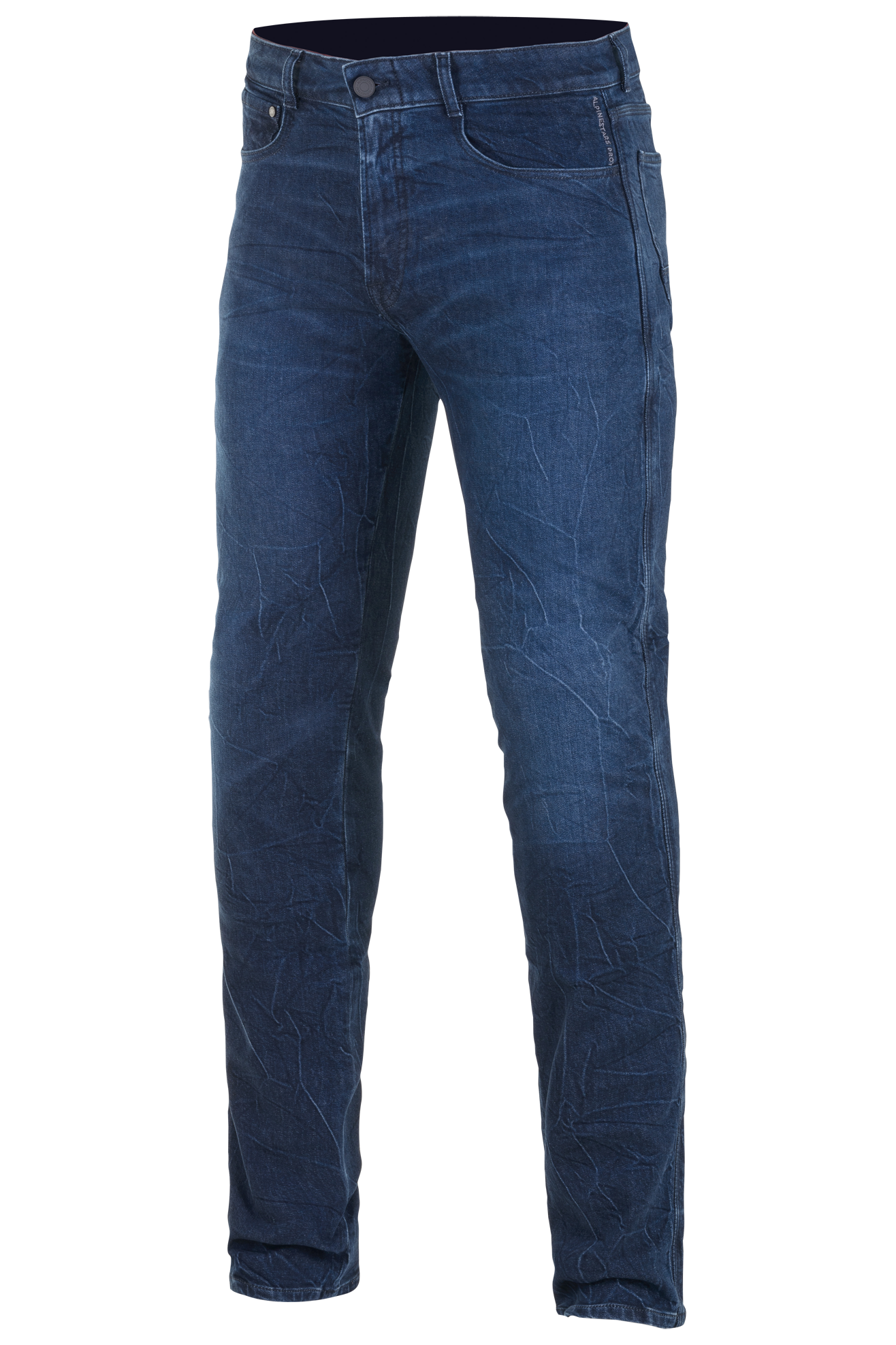 Alpinestars Pantalones de Moto  Copper V2 Plus Denim Corte Recto Azul Oscuro