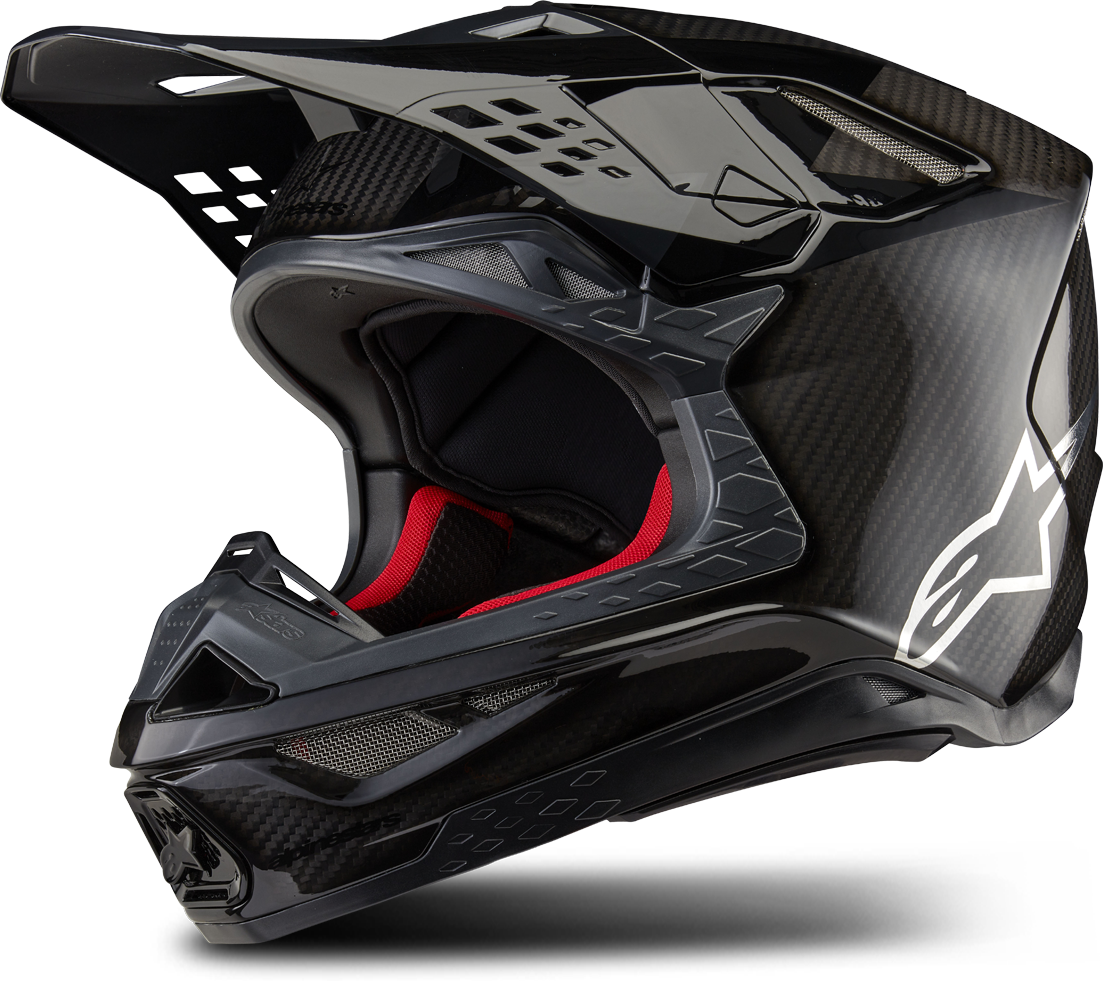 Alpinestars Casco de Cross  Supertech S-M10 Fame Carbono MG