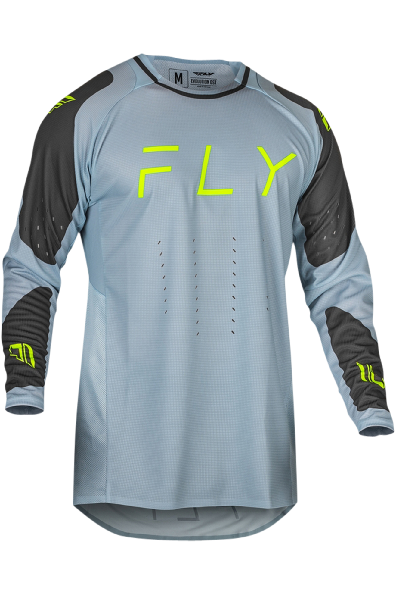FLY Racing Camiseta de Cross  Evolution DST Gris