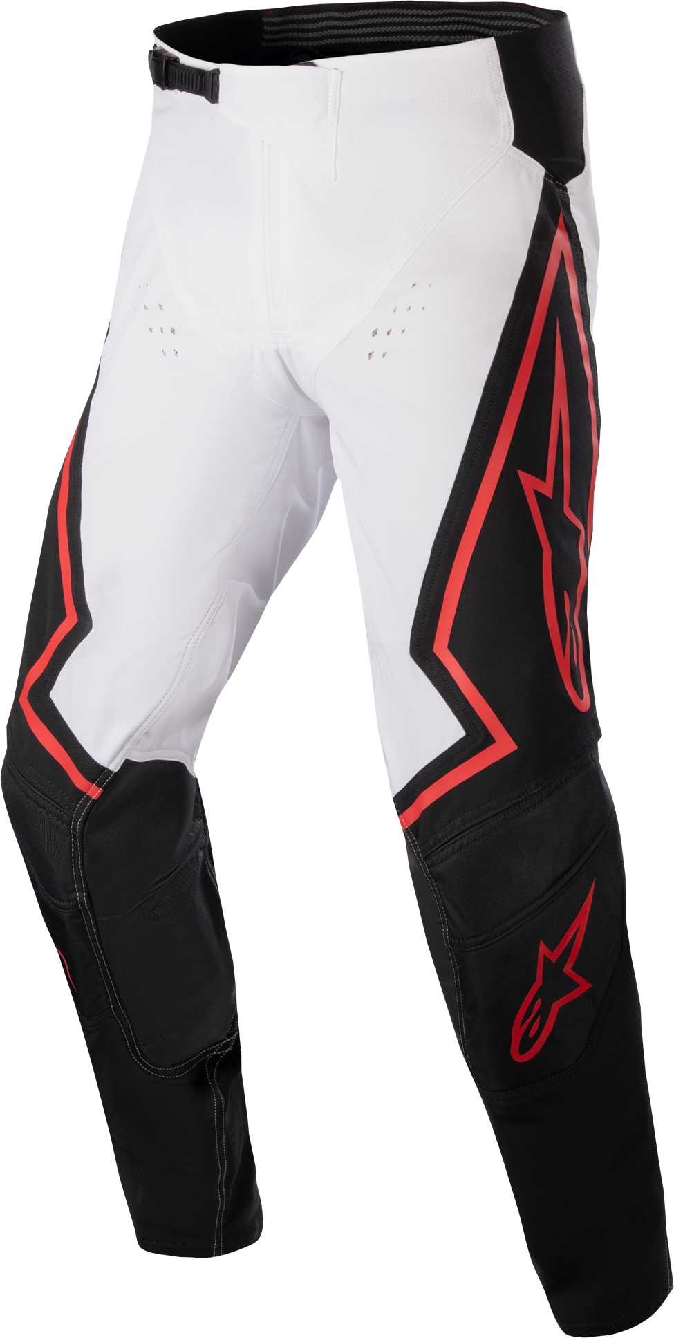 Alpinestars Pantalones de Cross  Techstar Acumen Blanco-Negro-Rojo