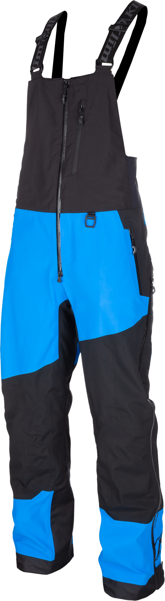 KLIM Pantalones de Nieve  Storm Azul Eléctrico Limonada-Negro