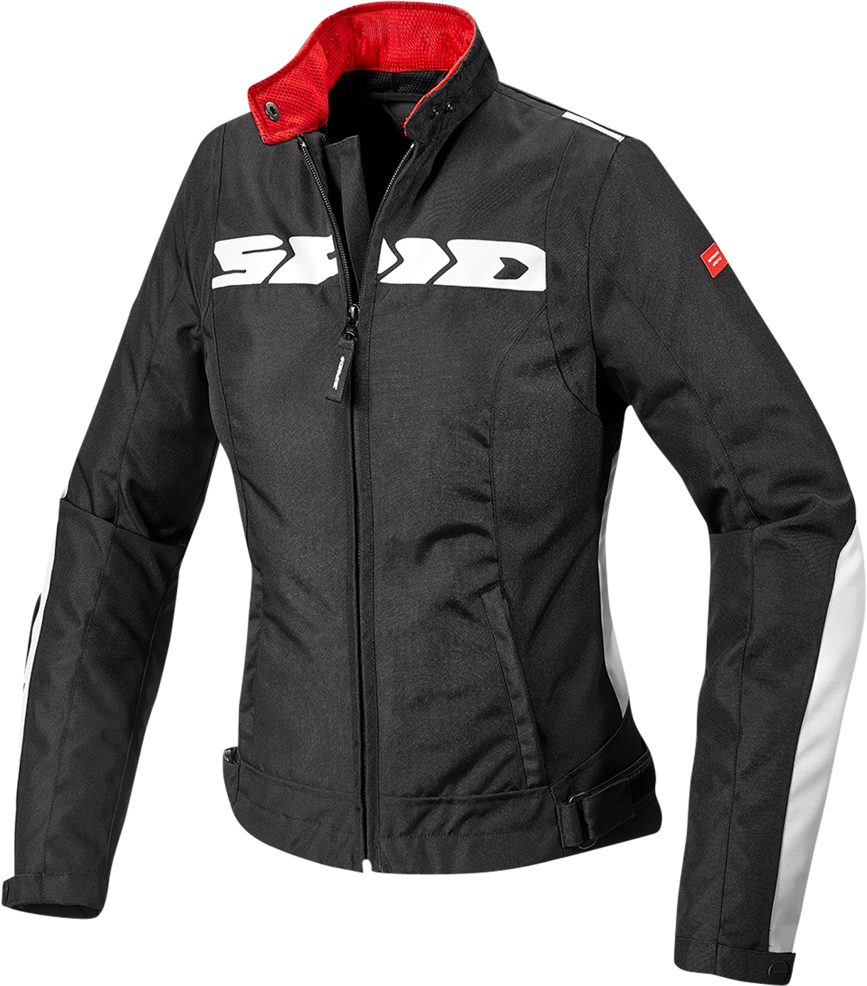 Spidi Chaqueta de Moto  Solar H2Out Mujer Negro-Blanco