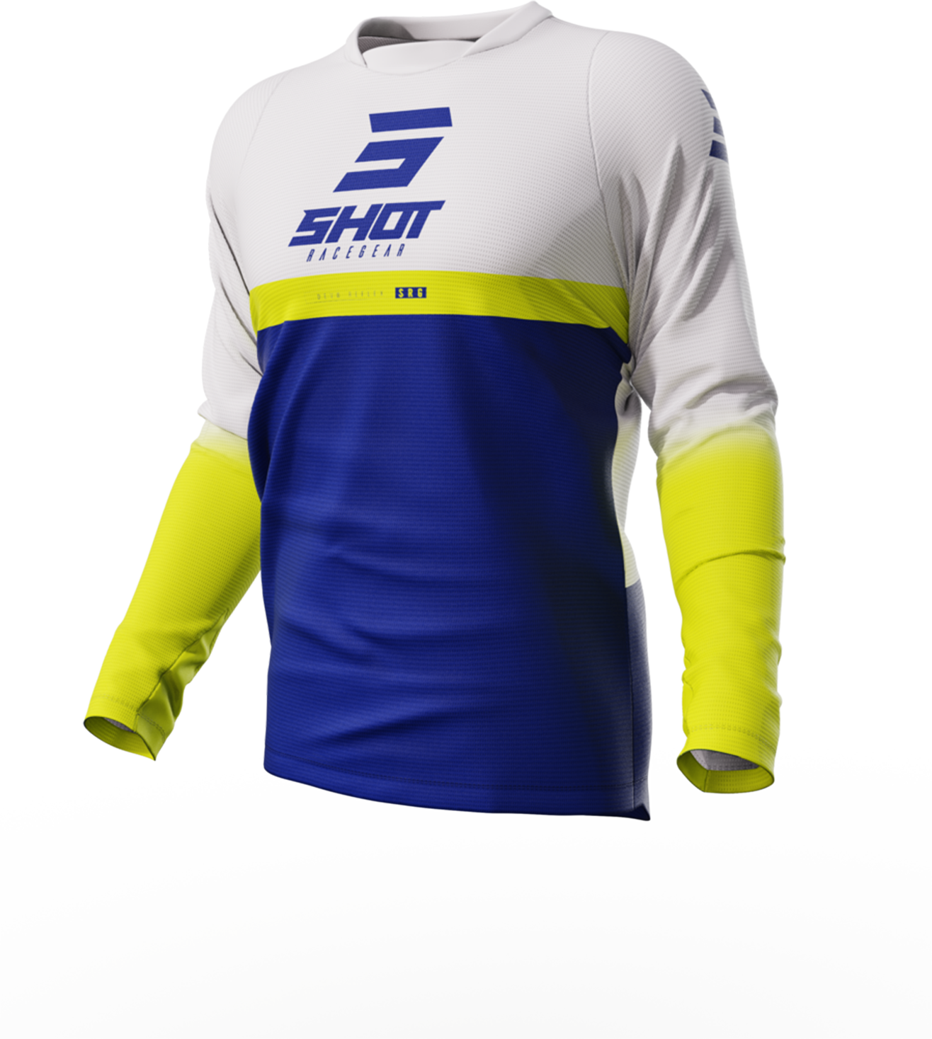 Shot Race Gear Camiseta de Cross Shot Reflex Azul