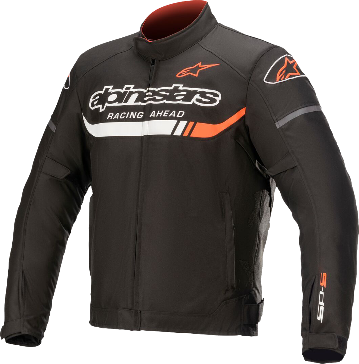 Alpinestars Chaqueta de Moto Impermeable  T-SP S Ignition Negro-Blanco-Rojo