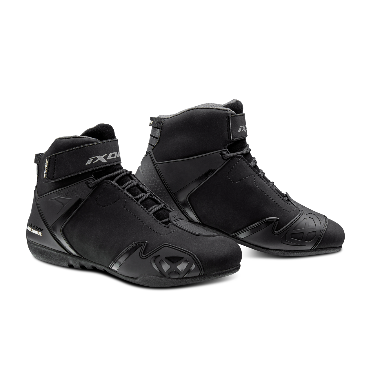 Ixon Botas de Moto para Mujer  Gambler WP Negro