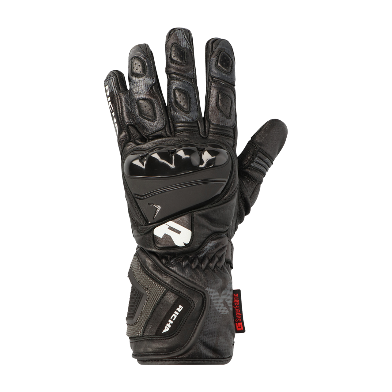 Richa Guantes de Moto  Savage 3 Negro-Camuflaje