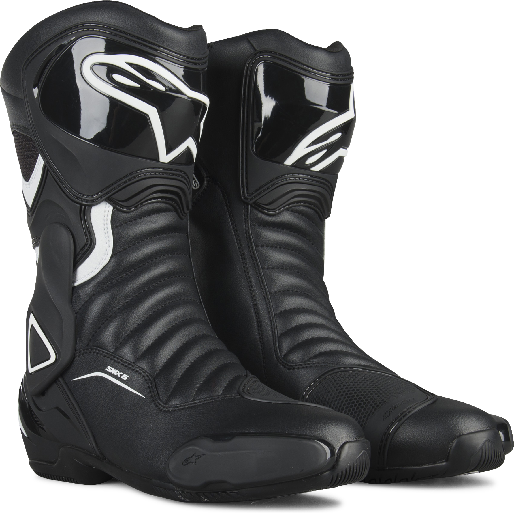 Alpinestars Botas de Moto  Stella SMX-6 V2 Mujer Negro-Blanco