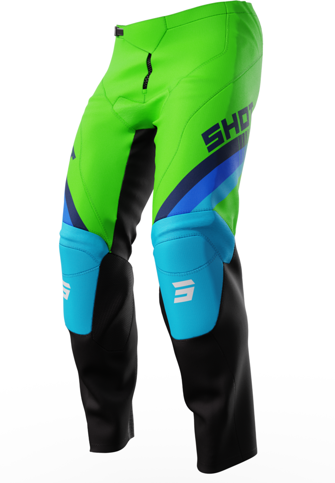 Shot Race Gear Pantalones de Cross para Niño Shot Tracer Verdes