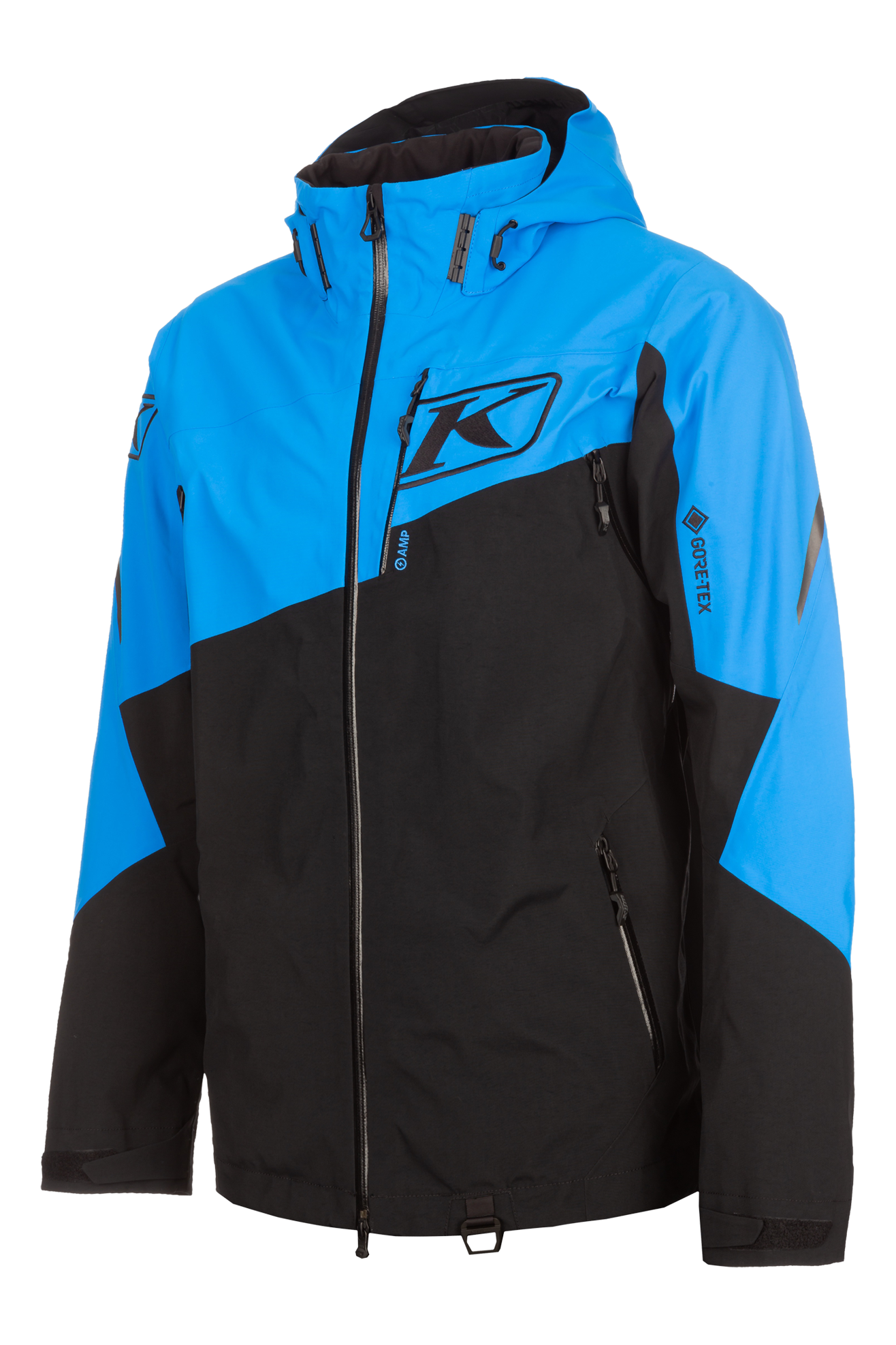 KLIM Chaqueta de Nieve  Storm Azul Eléctrico Limonada-Negro