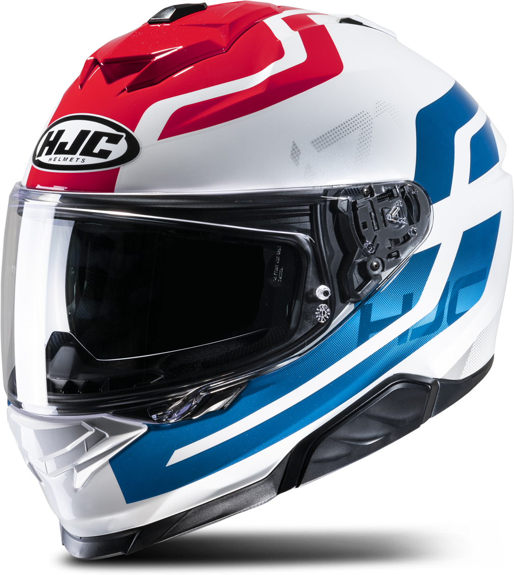 HJC Casco Integral  i71 Enta Blanco-Rojo-Azul