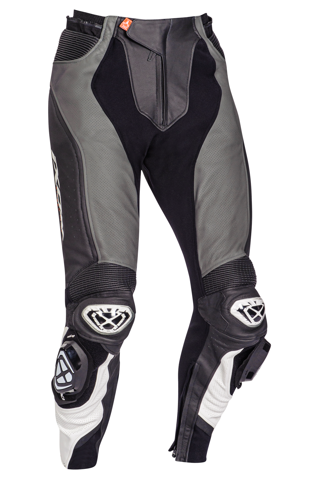 Ixon Pantalones de Moto  Vendetta Evo Negro-Gris-Blanco