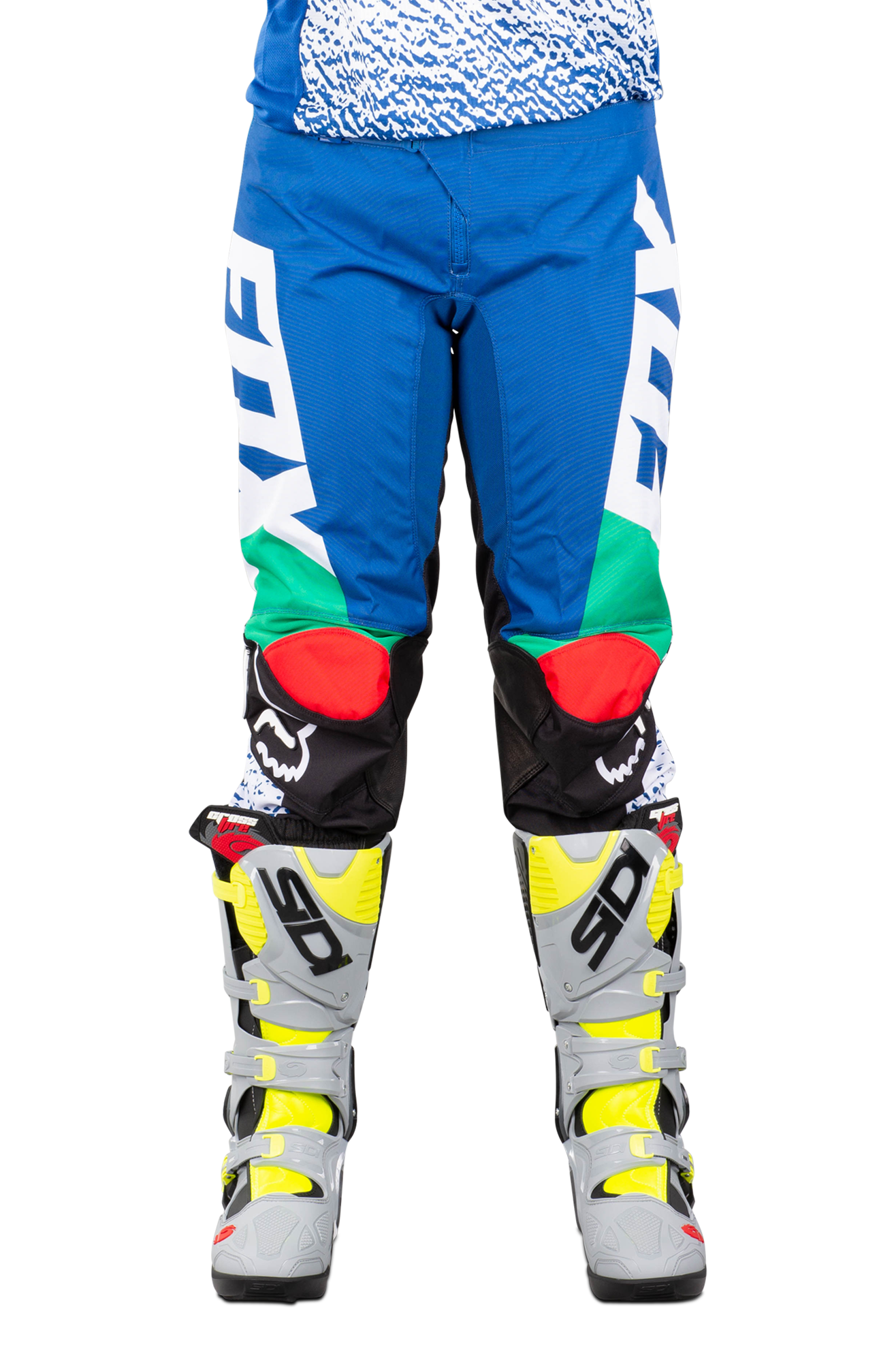 FOX Pantalones de Cross  180 Mujer Azules MX 18